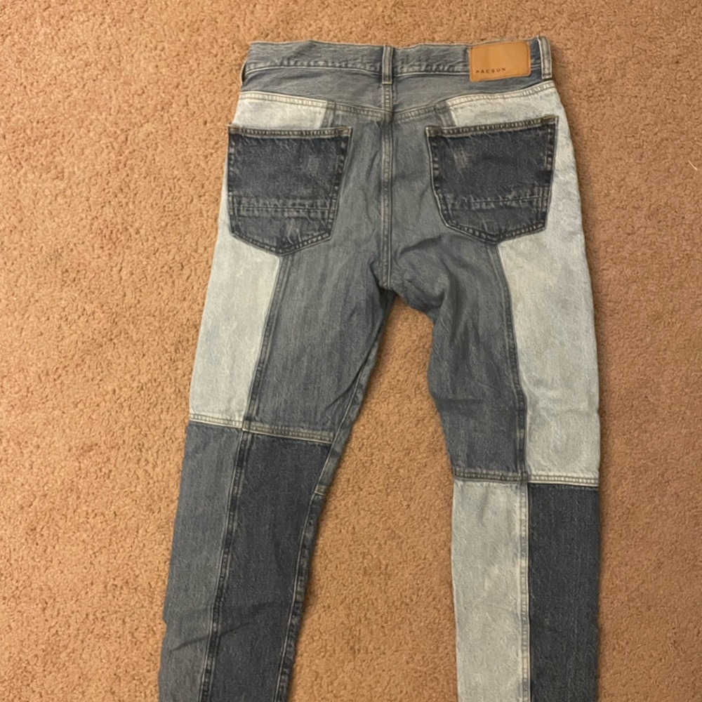 PacSun color block jeans mens - Picture 2 of 2